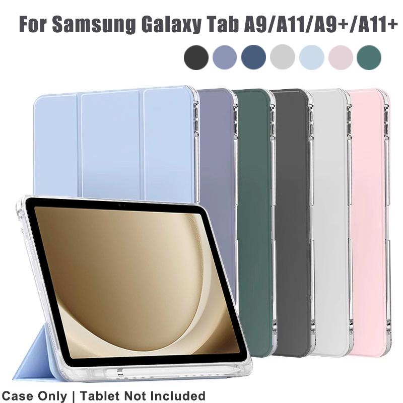 Samsung Tablet A9 Accessories - Clear Crystal Tablet Case With Pen