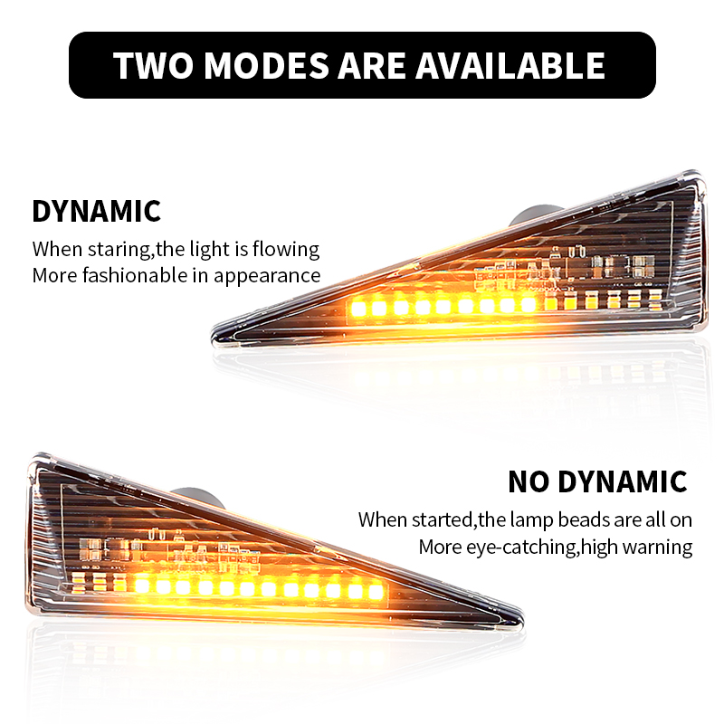 Tablet Accessories Aesthetic - 2PCS LED Turn Signal Side Marker