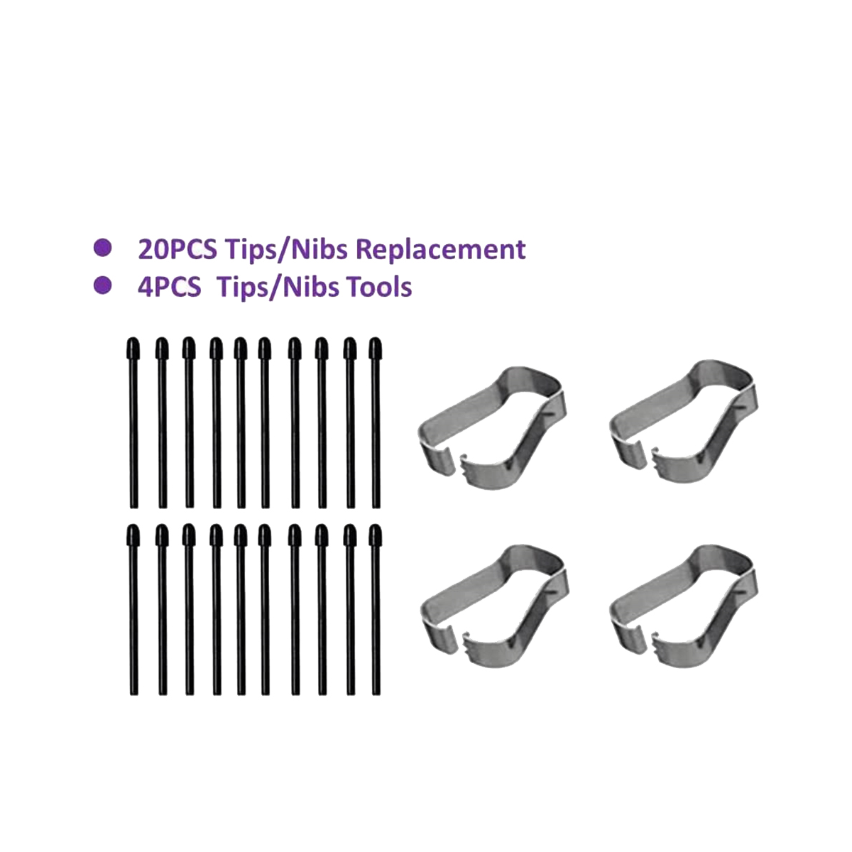 (20 Pack) Marker Pen Tips/Nibs - Tablet Stylus Accessories recension och pris