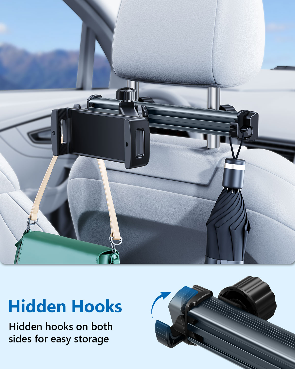 Hipacool Car Tablet Holder Sta - Tablet Accessories Must Have recension och pris