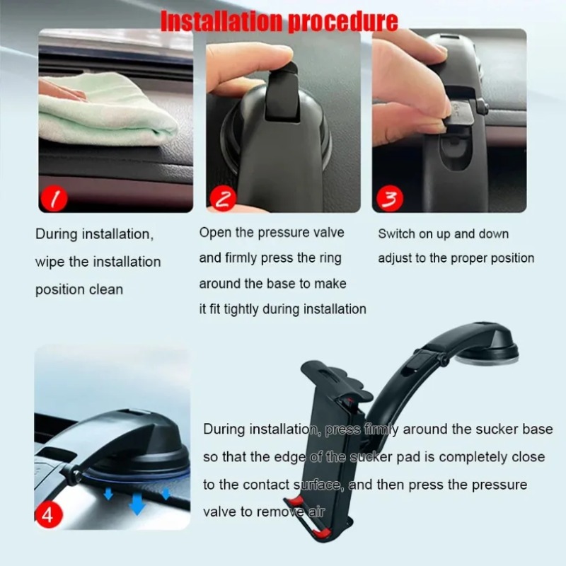 Adjustable Suction Cup Tablet  - Tablet Accessories Must Have recension och pris