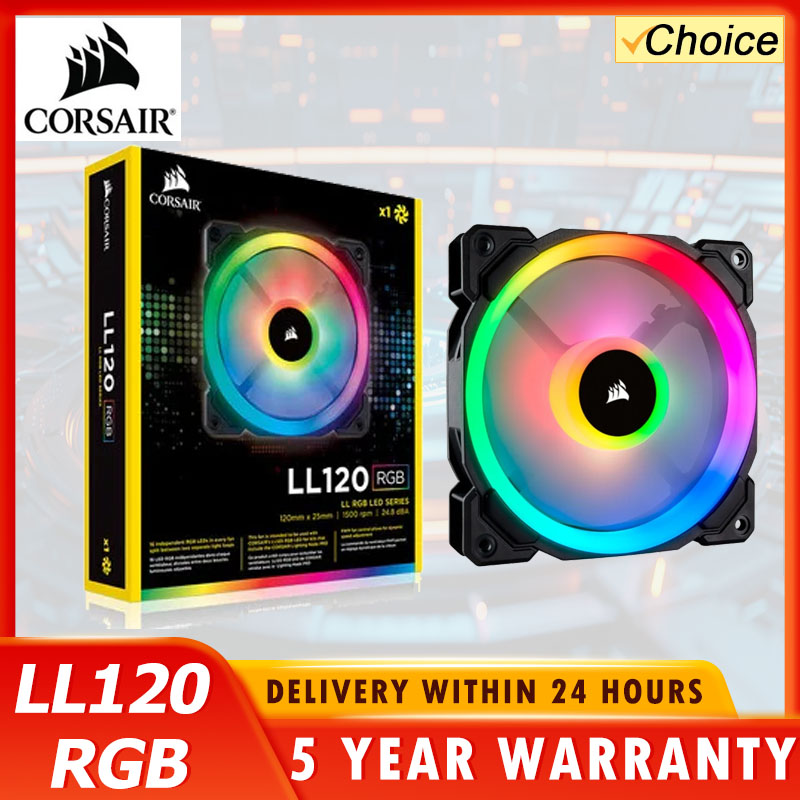 CORSAIR LL120 RGB 120mm Dual L - Tablet Accessories Aesthetic recension och pris