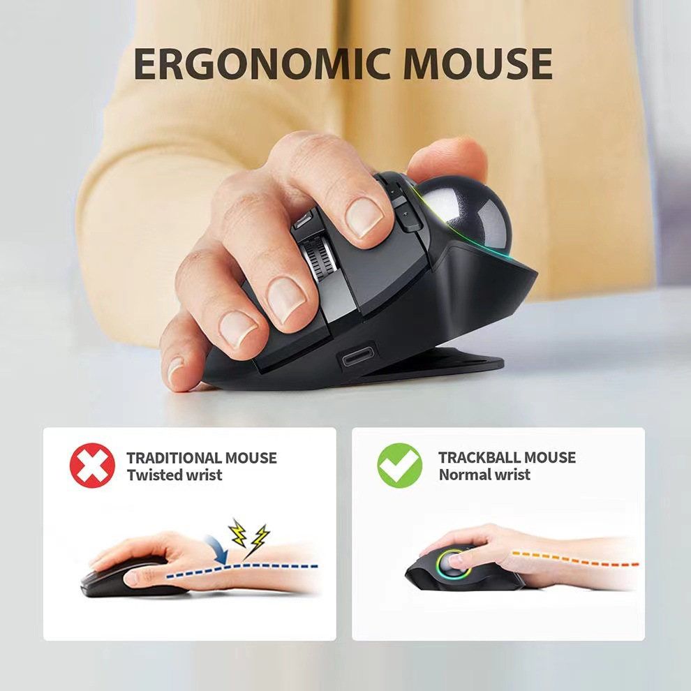 Rechargeable 2.4G Dual-Mode  W - Accessories For Tablet Users recension och pris