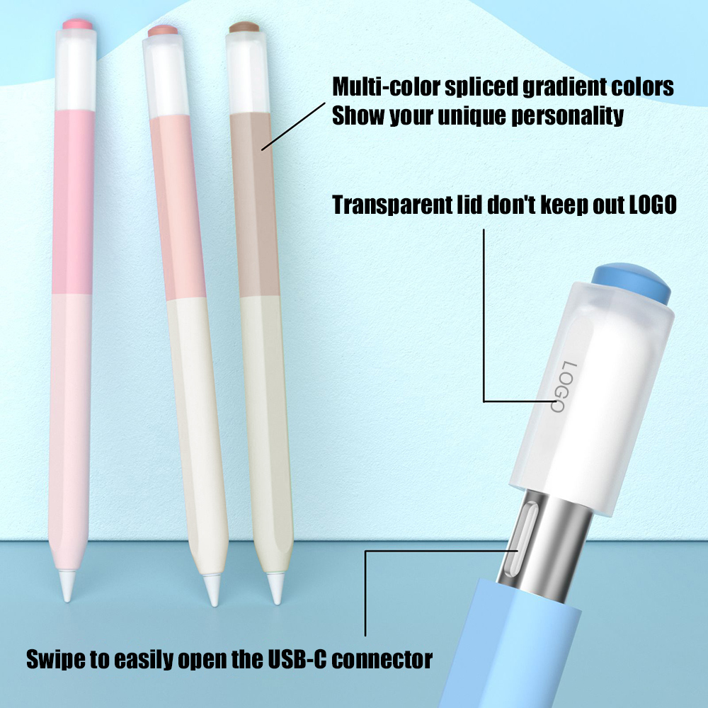 Color Splicing Silicone Pen Ca - Tablet Stylus Accessories recension och pris