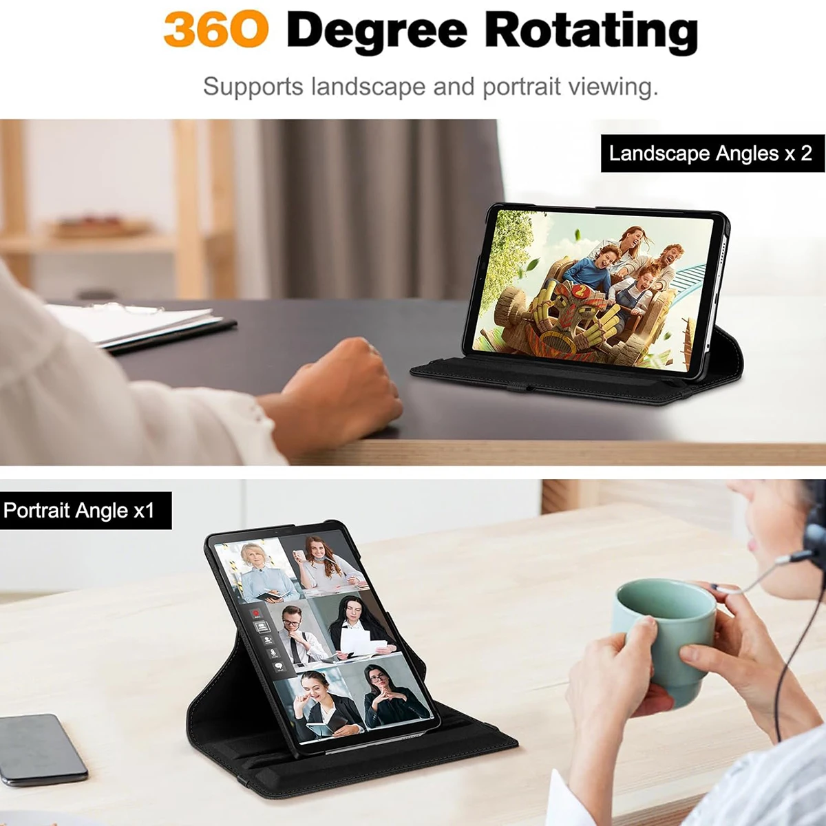 Rotating Case for Samsung Gala - Samsung Tablet A9 Accessories recension och pris
