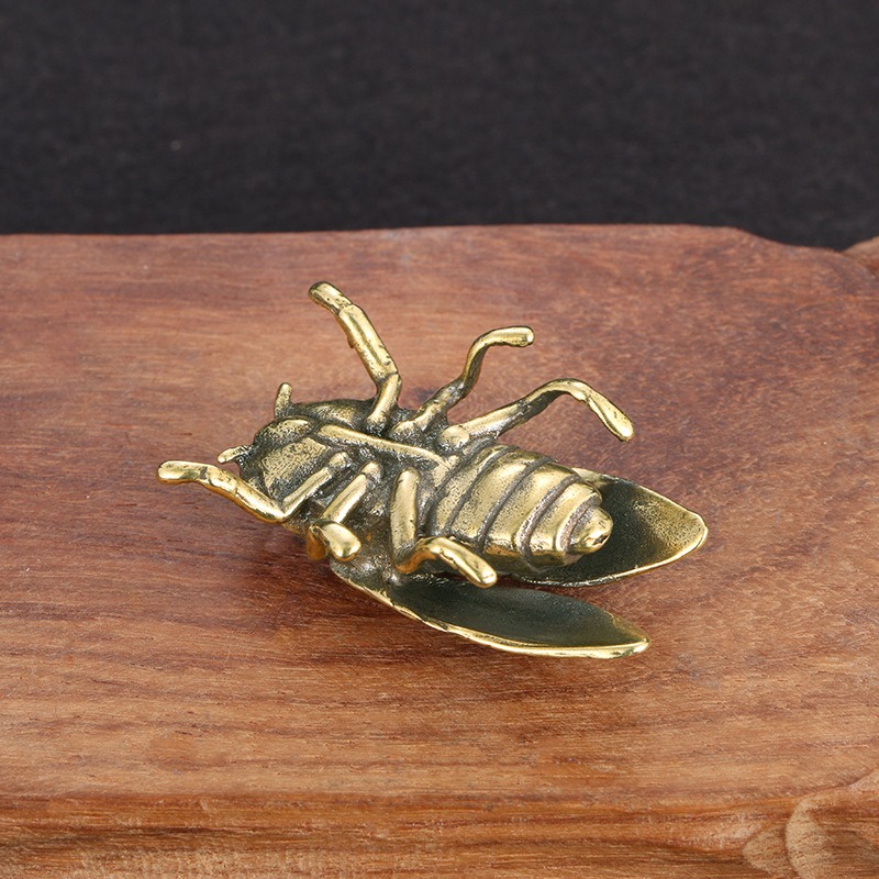 1 PC Creative Solid Brass Cica - Office Table Accessories Unique recension och pris