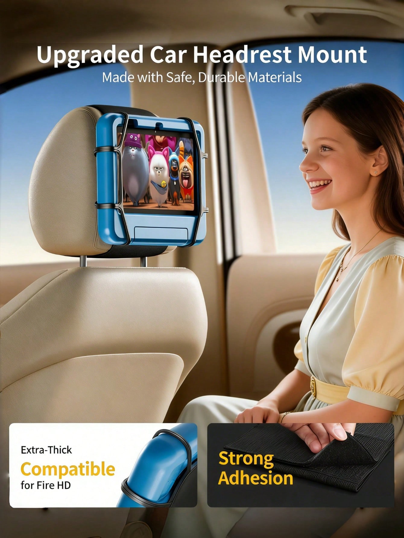 Car Headrest Tablet Holder – 3 - Tablet Accessories Must Have recension och pris
