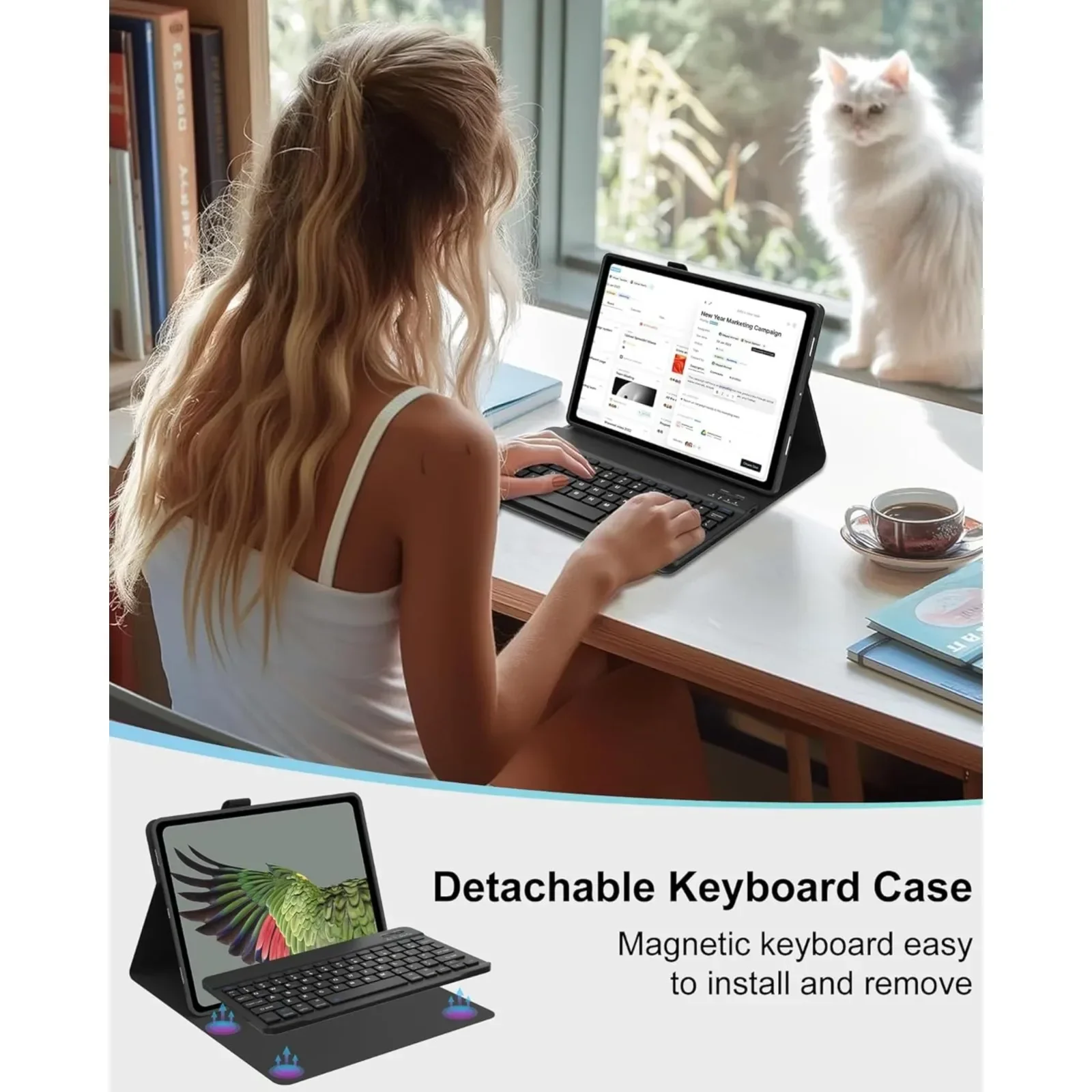Keyboard Case for Samsung Gala - Essential Tablet Accessories recension och pris