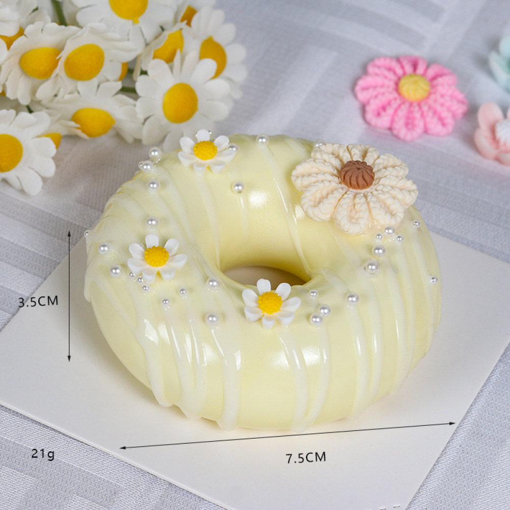 Realistic Donut Magnet Decorat - Office Table Accessories Unique recension och pris