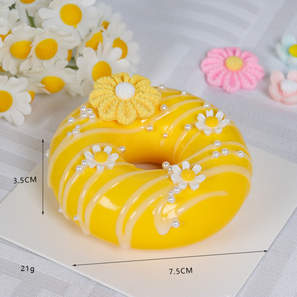 Realistic Donut Magnet Decorat - Office Table Accessories Unique recension och pris