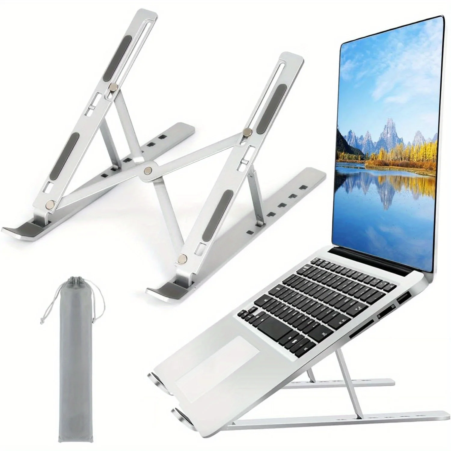 Adjustable Aluminum Laptop Sta - Cooling Stand Tablet recension och pris