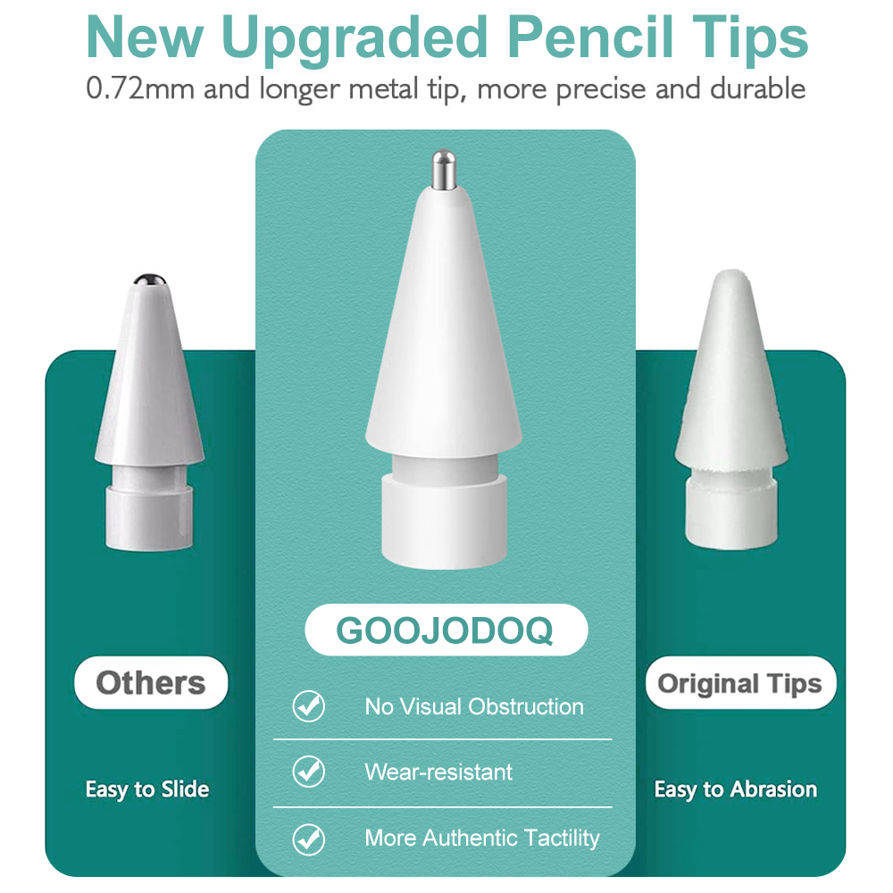 애플펜슬 펜촉 for Apple Pencil Nib T - Tablet Stylus Accessories recension och pris