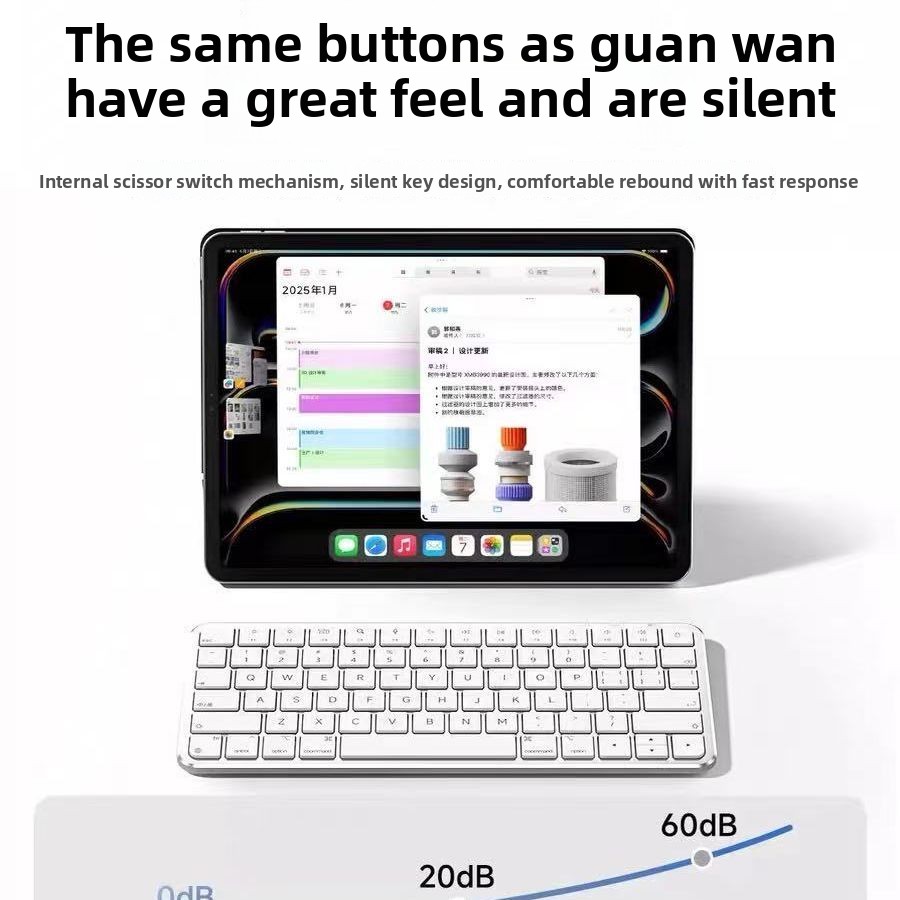 iPad Bluetooth Magic Keyboard  - Tablet Accessories Aesthetic recension och pris