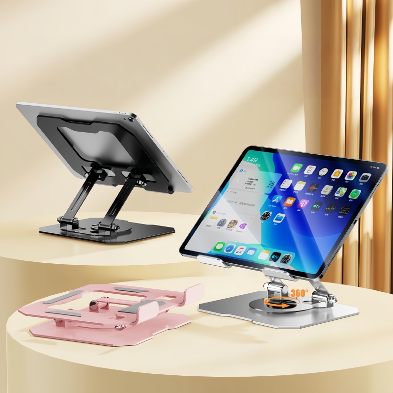 All-Metal Foldable 360° Rotata - Cooling Stand Tablet recension och pris