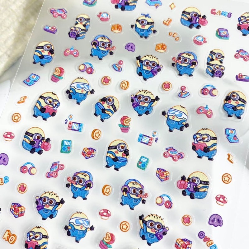 Cute Minions anime cartoon cre - Tablet Accessories Set recension och pris