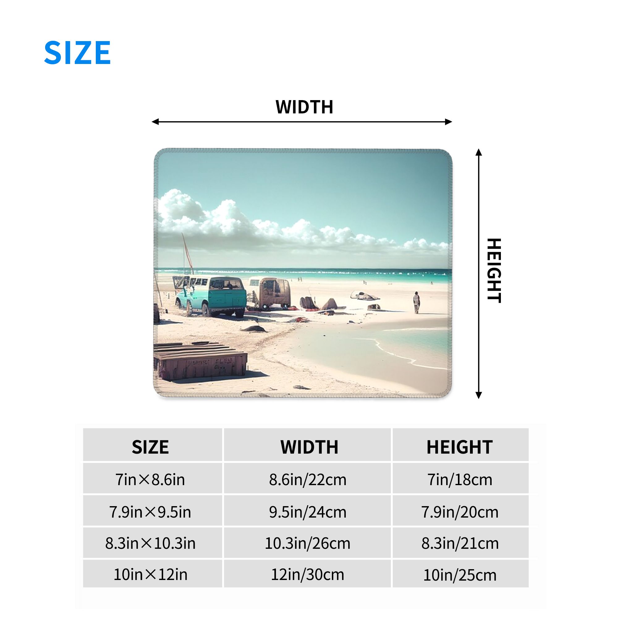 Unique Beach Landscape And Cam - Office Table Accessories Unique recension och pris