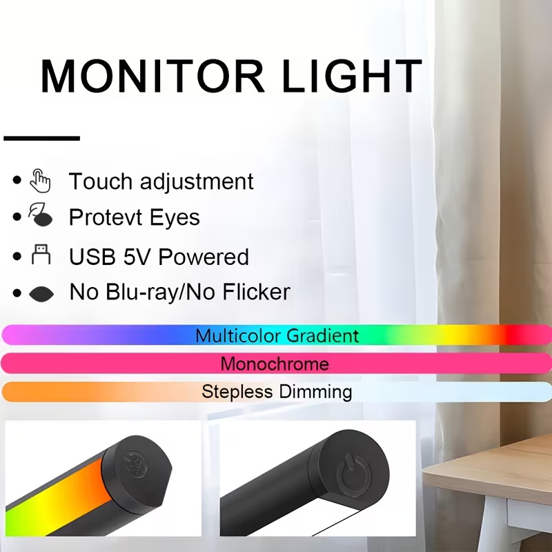 Monitor PC Screen Light LED Di - Tablet Accessories Aesthetic recension och pris