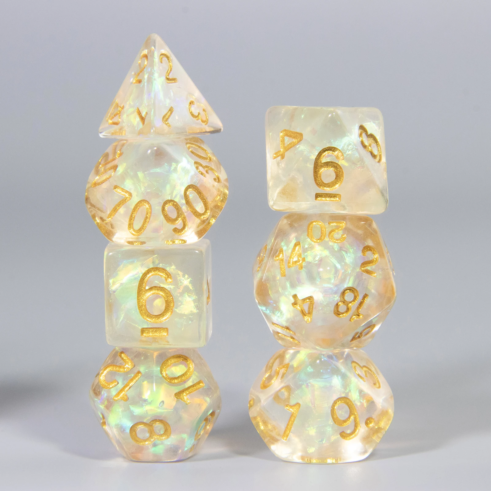 New Sequin Dice - Polyhedral D - Tablet Accessories Set recension och pris