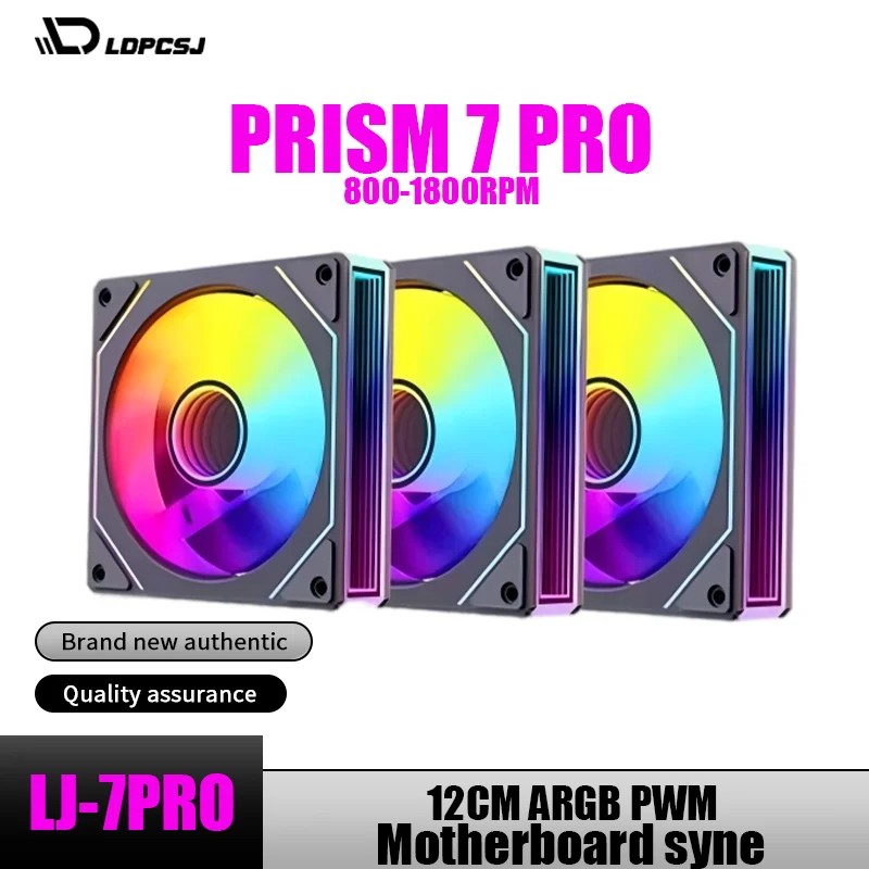 LDPCSJ Prism 7 PRO ARGB PC Cas - Tablet Accessories Aesthetic recension och pris