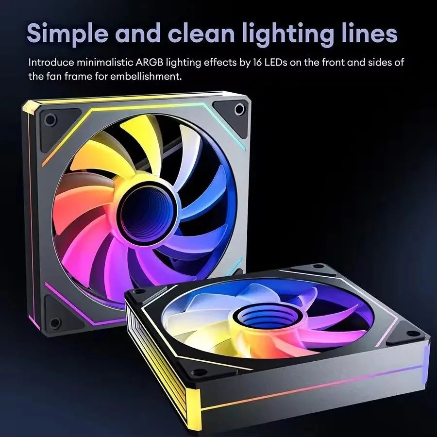 LDPCSJ Prism 7 PRO ARGB PC Cas - Tablet Accessories Aesthetic recension och pris