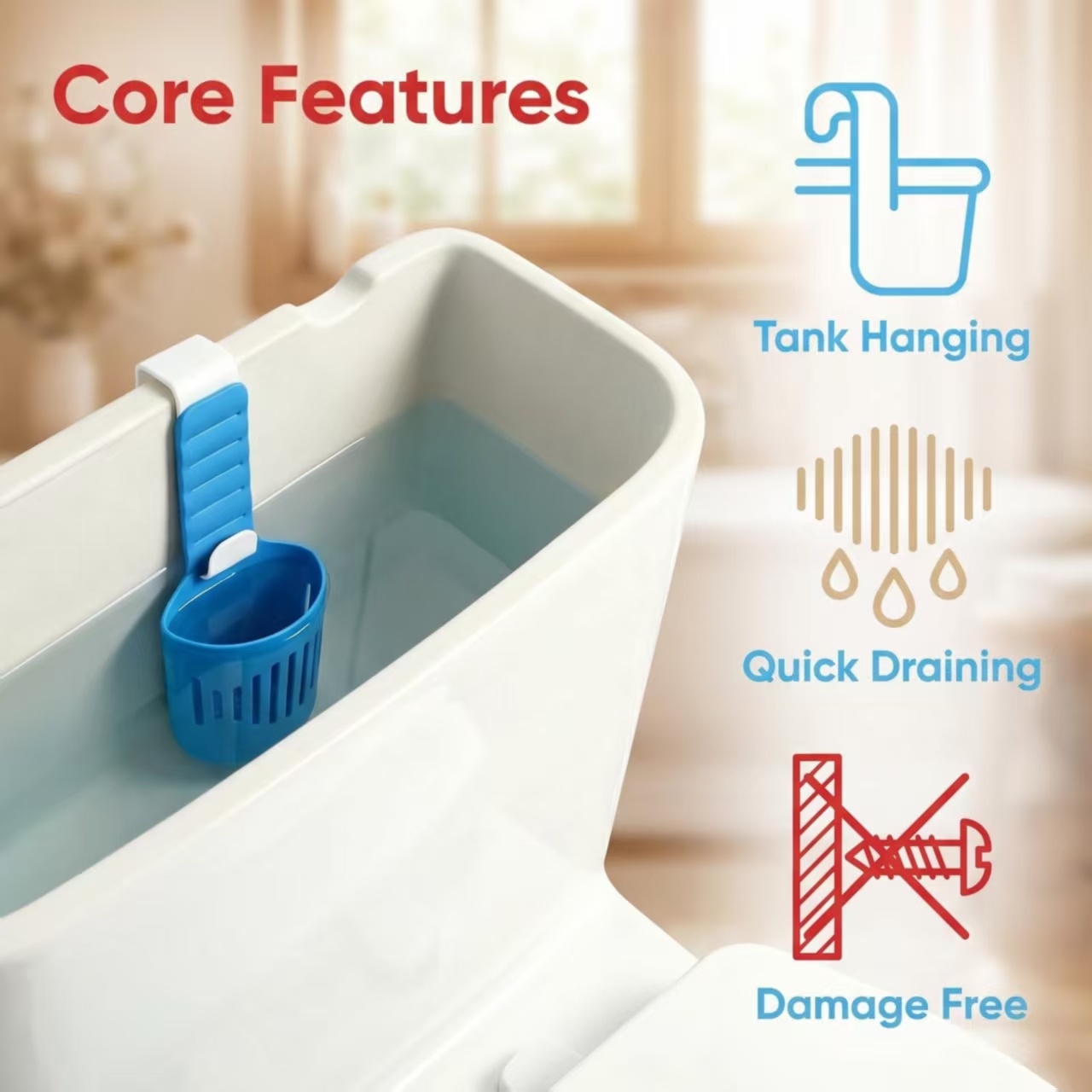 Silicone Toilet Tank Cleaning  - Useful Tablet Accessories recension och pris