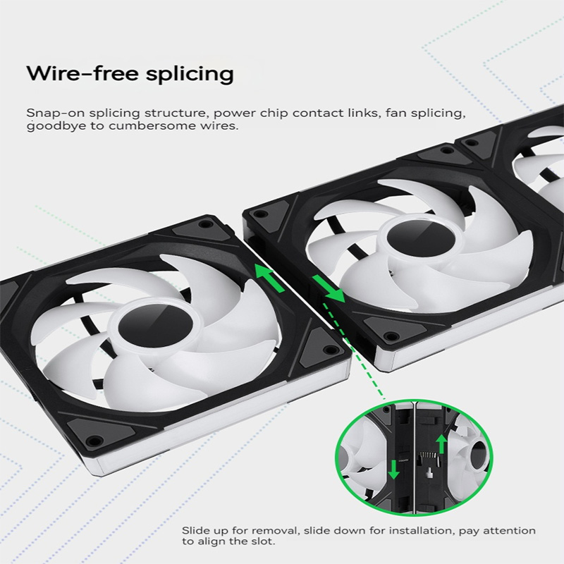 TEUCER JM-1 PC Cooling Case Fa - Tablet Accessories Aesthetic recension och pris