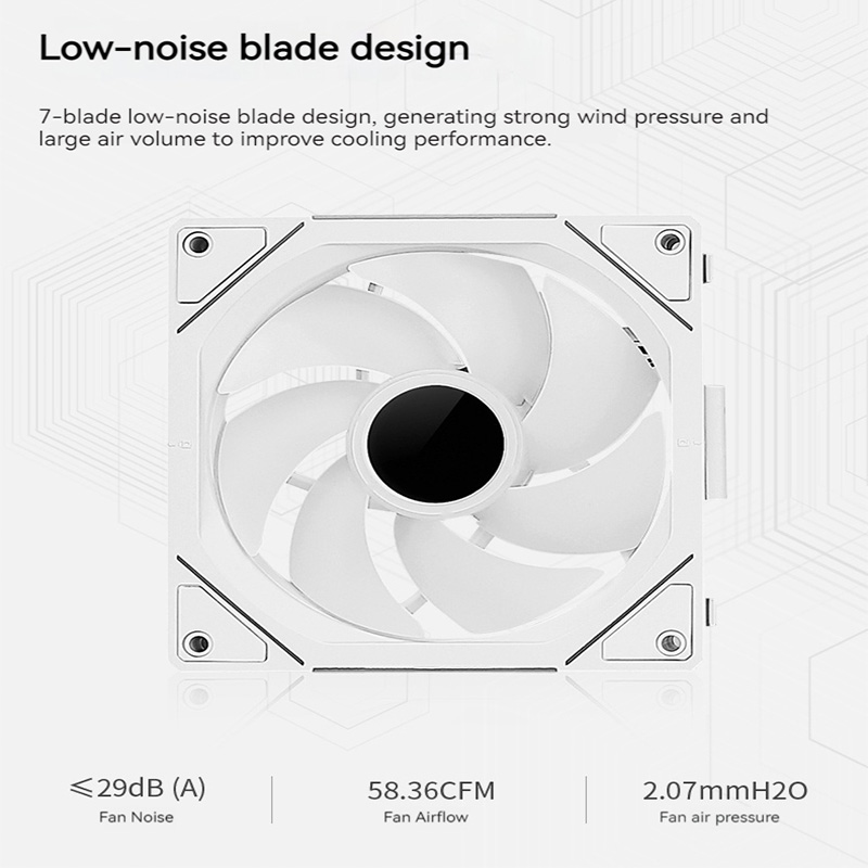 TEUCER JM-1 PC Cooling Case Fa - Tablet Accessories Aesthetic recension och pris