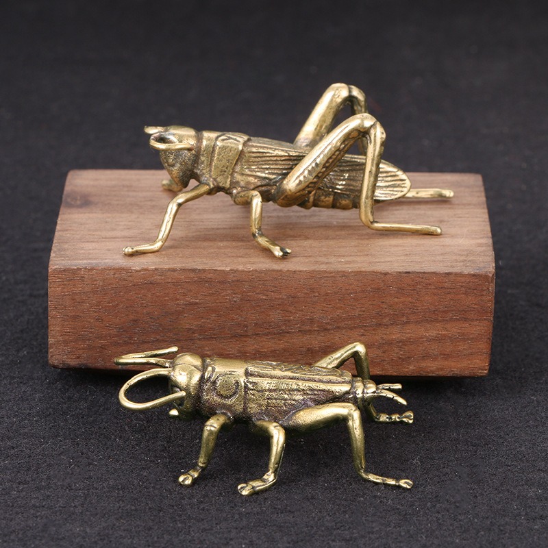 Creative Solid Brass Crickets  - Office Table Accessories Unique recension och pris