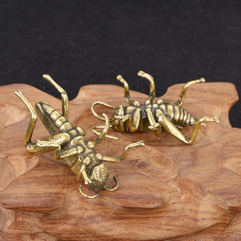 Creative Solid Brass Crickets  - Office Table Accessories Unique recension och pris