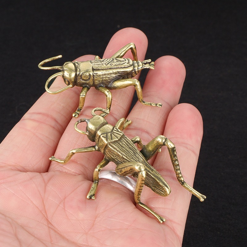 Creative Solid Brass Crickets  - Office Table Accessories Unique recension och pris
