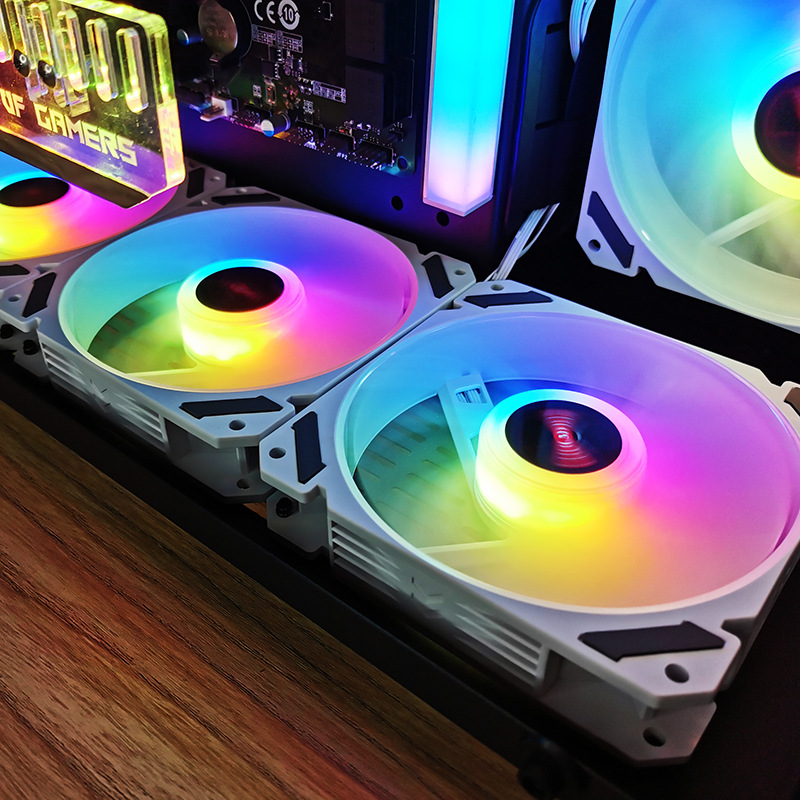 ARGB 120mm Case Fan 5V 3PIN Mo - Tablet Accessories Aesthetic recension och pris