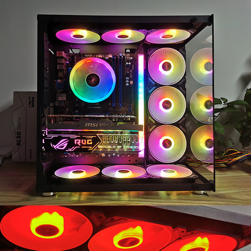 ARGB 120mm Case Fan 5V 3PIN Mo - Tablet Accessories Aesthetic recension och pris