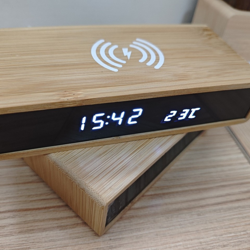Multifunctional Bamboo Digital - Office Table Accessories Unique recension och pris